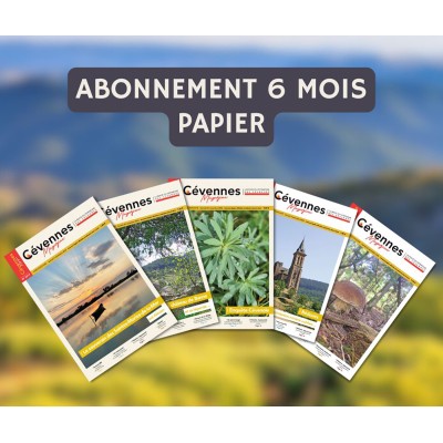 Abonnement Papier - 6 mois