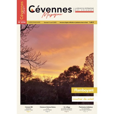 Cévennes Magazine N° 2334