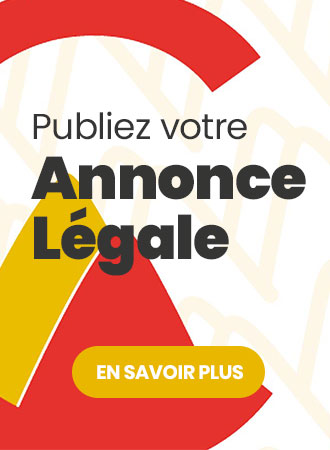 Annonces légales Annonces légales