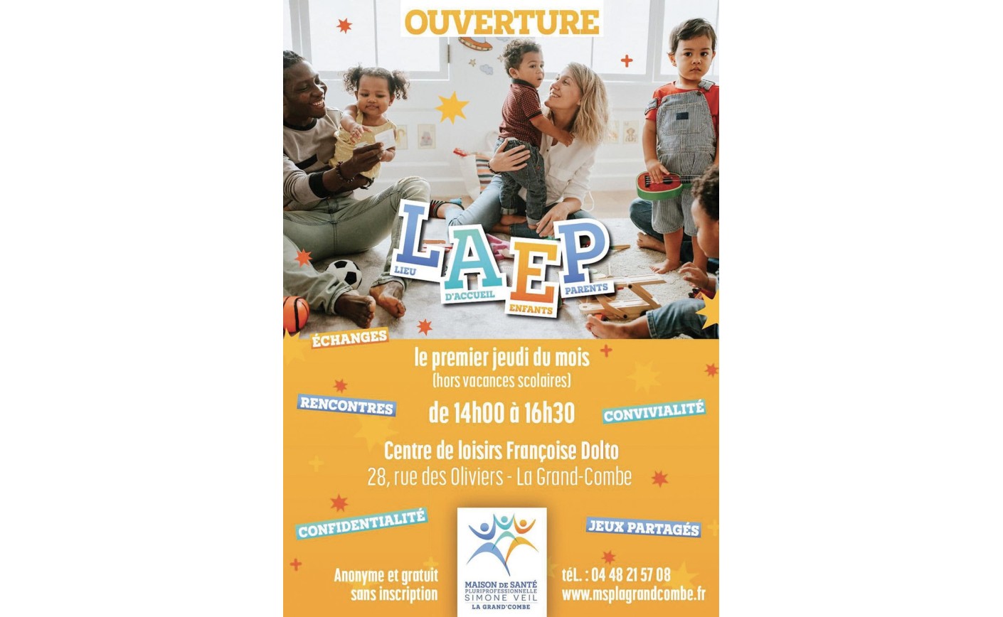 LA GRAND COMBE : Un lieu “parents-enfants” a ouvert