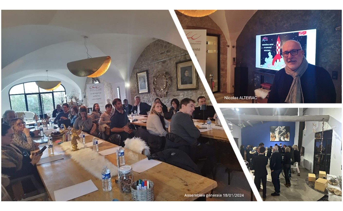 Nomination du nouveau Président de la Chambre des Experts-Comptables du GARD ce mardi 6 février. 