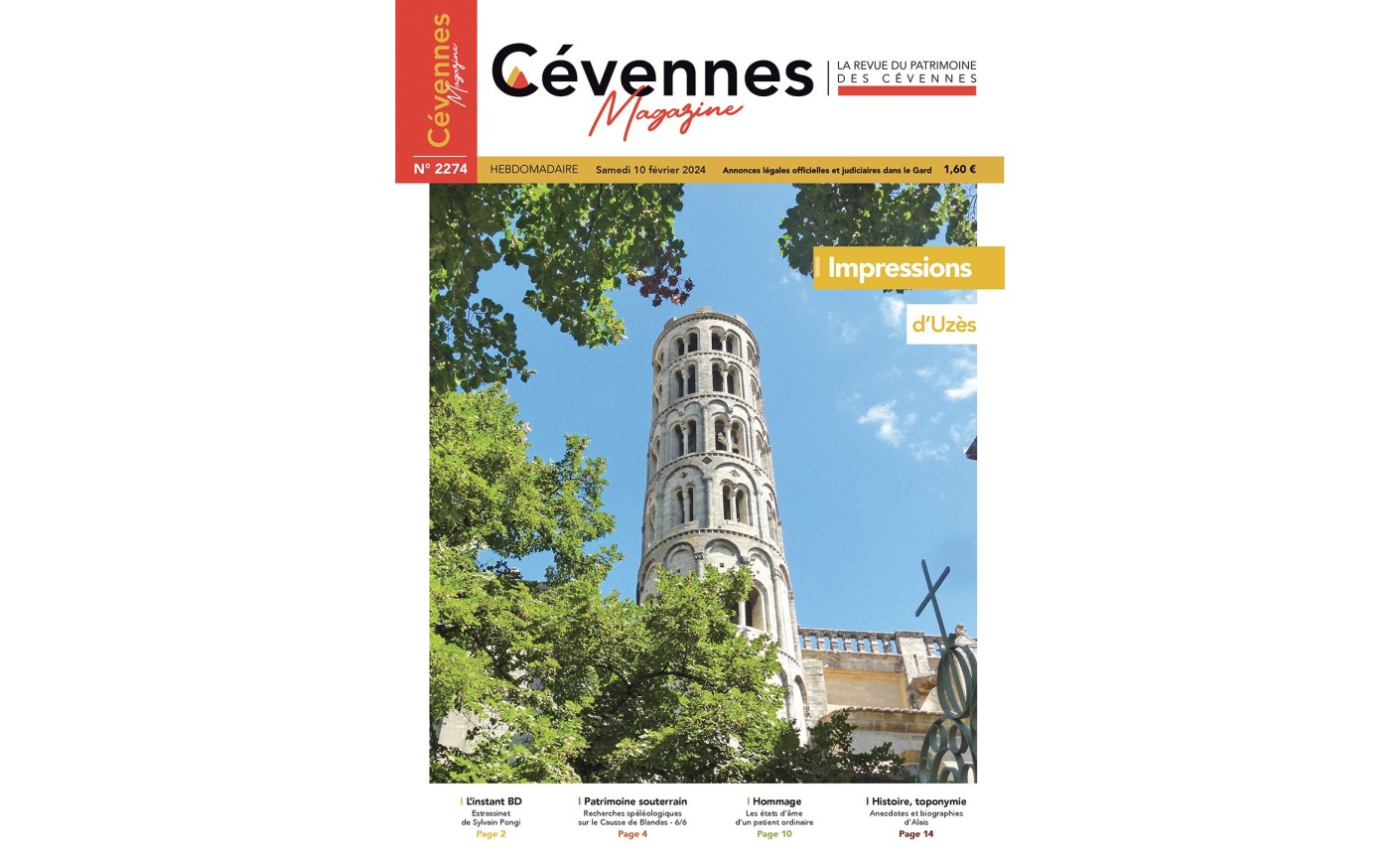 SOMMAIRE N° 2274 du 10/02/2024 