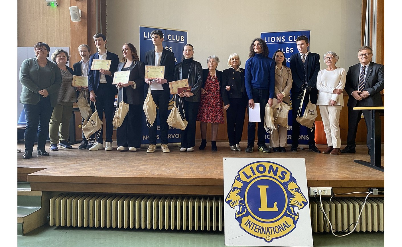 ALES – LIONS CLUBS – Concours d’éloquence