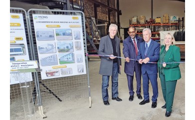MONS - Inauguration des ateliers municipaux le jeudi 28 mars 2024 