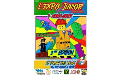 3ème édition de l'expo LEGO junior d'Artofbrick à SAIHNT PRIVAT DES VIEUX