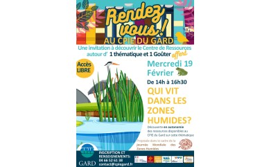 Rendez vous ! au CPIE du Gard