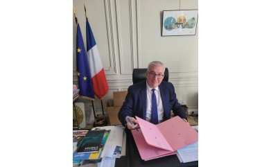 Christophe Rivenq, maire d’Alès depuis samedi 15 Mars