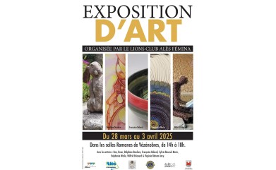 EXPOSITION D’ART  - 28 mars 2025