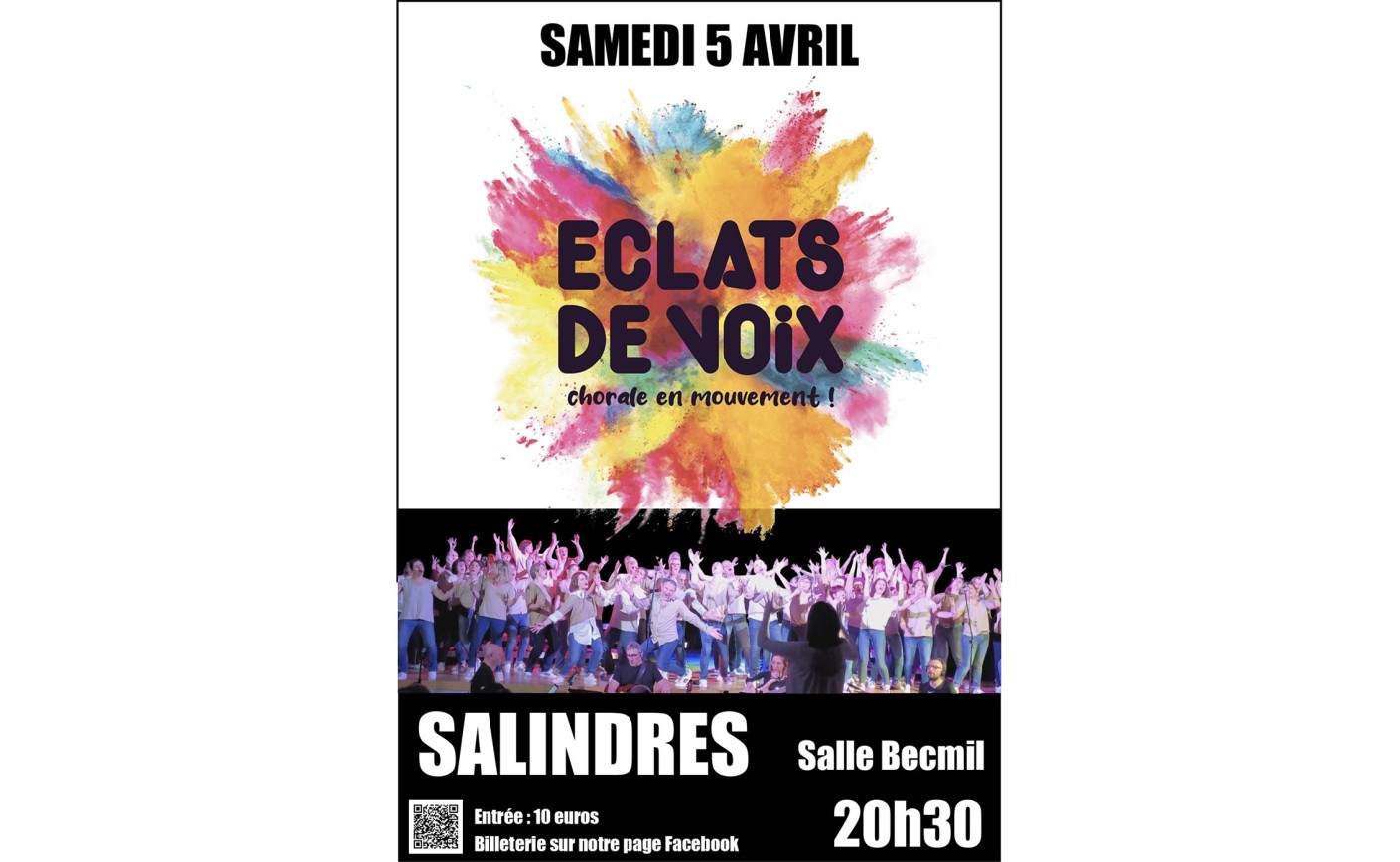 CONCERT ECLAT DE VOIX à Salindres