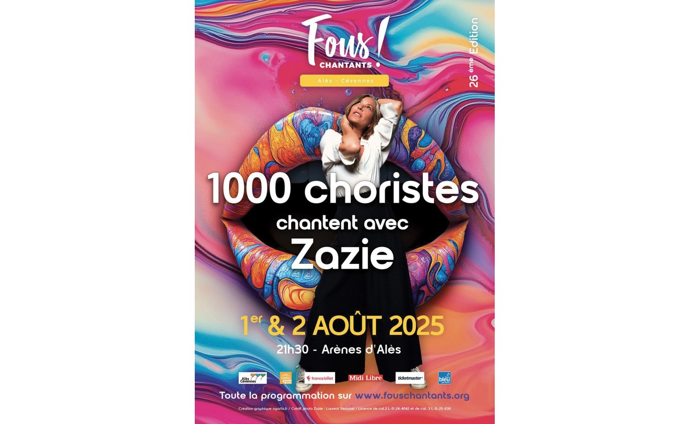 LES FOUS CHANTANTS - La billetterie est ouverte ! 