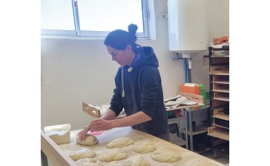 Flavie Millet, paysanne, meunière, boulangère