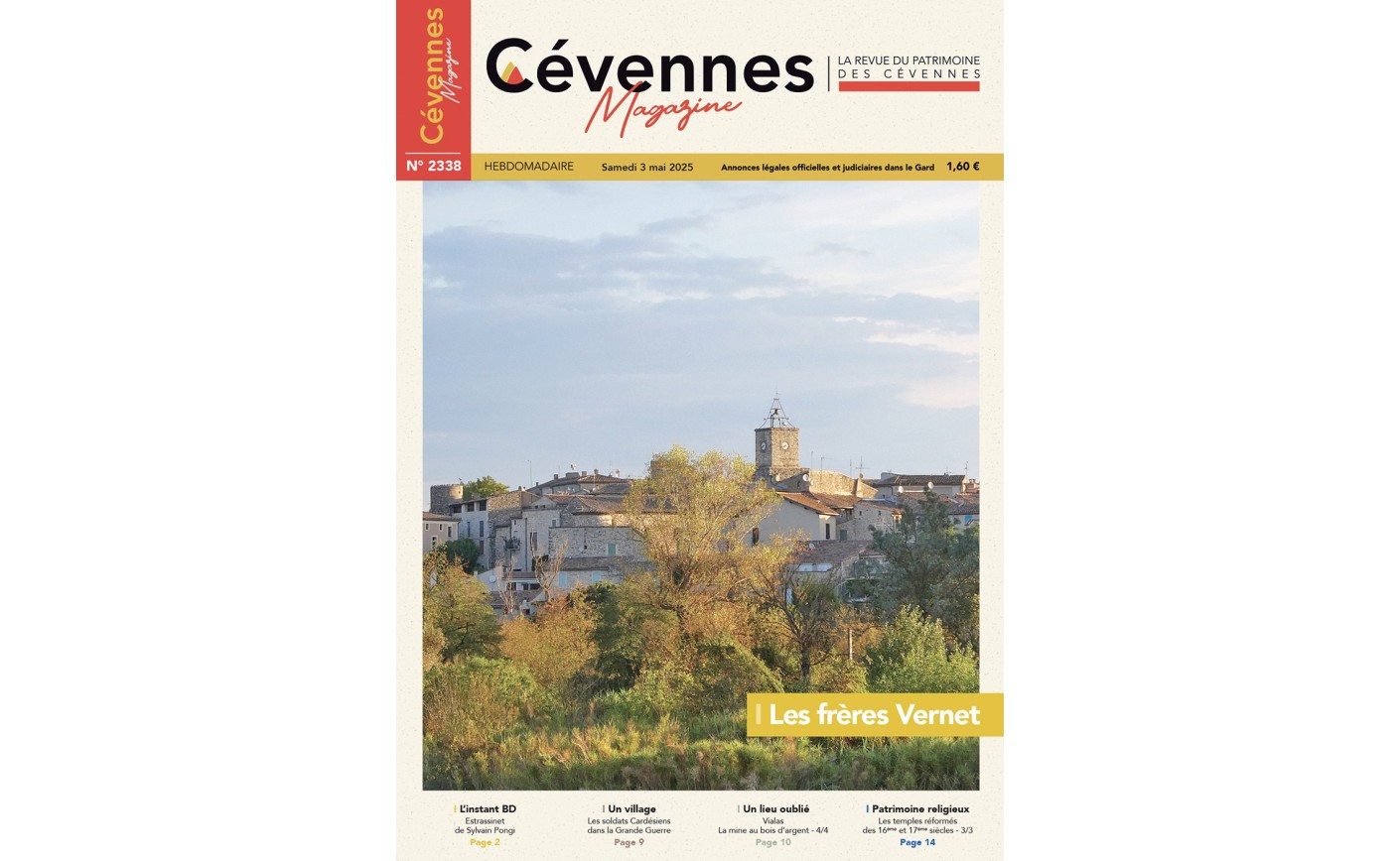 SOMMAIRE N° 2338 du samedi 3 mai 2025