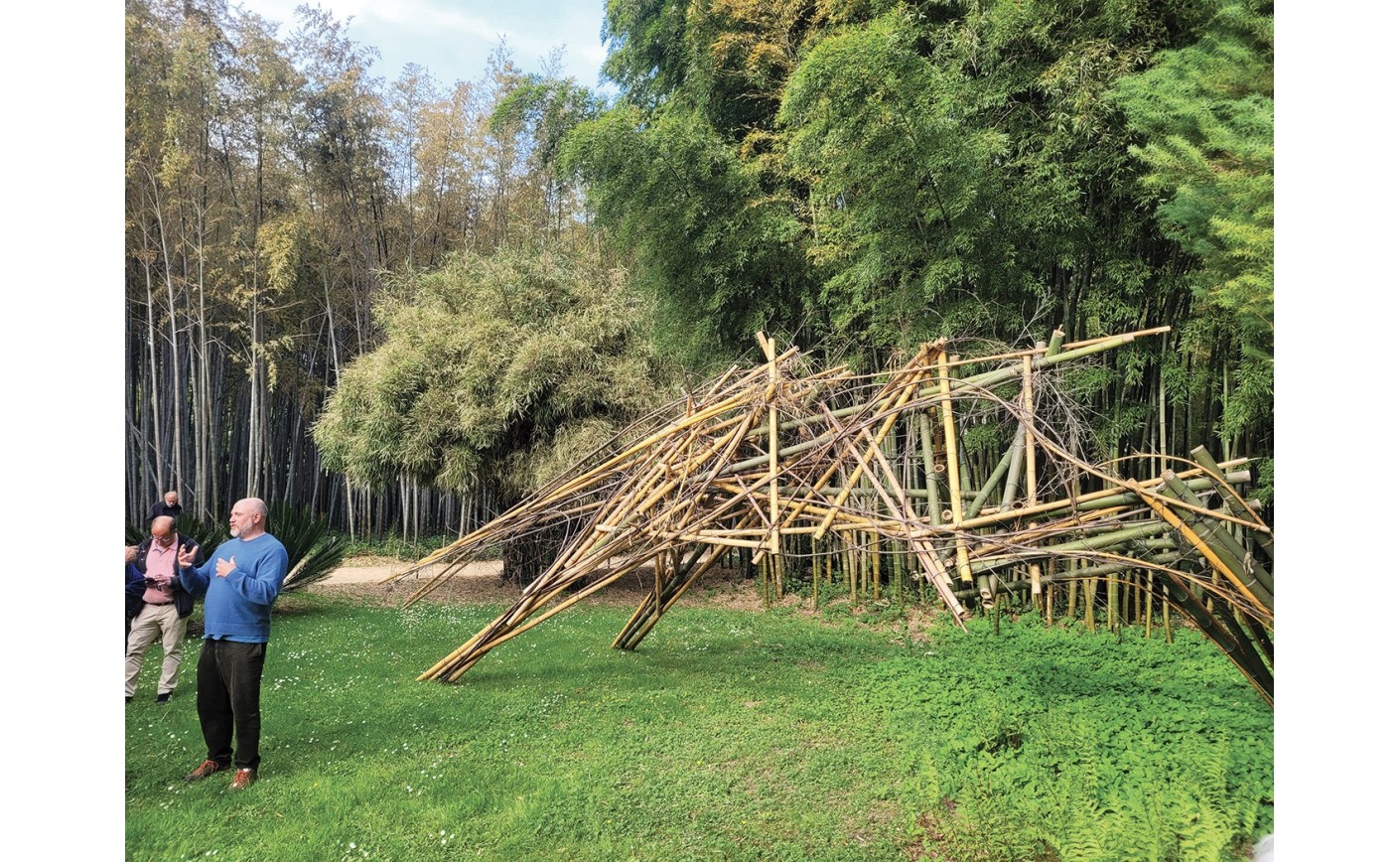 Art et nature à la Bambouseraie