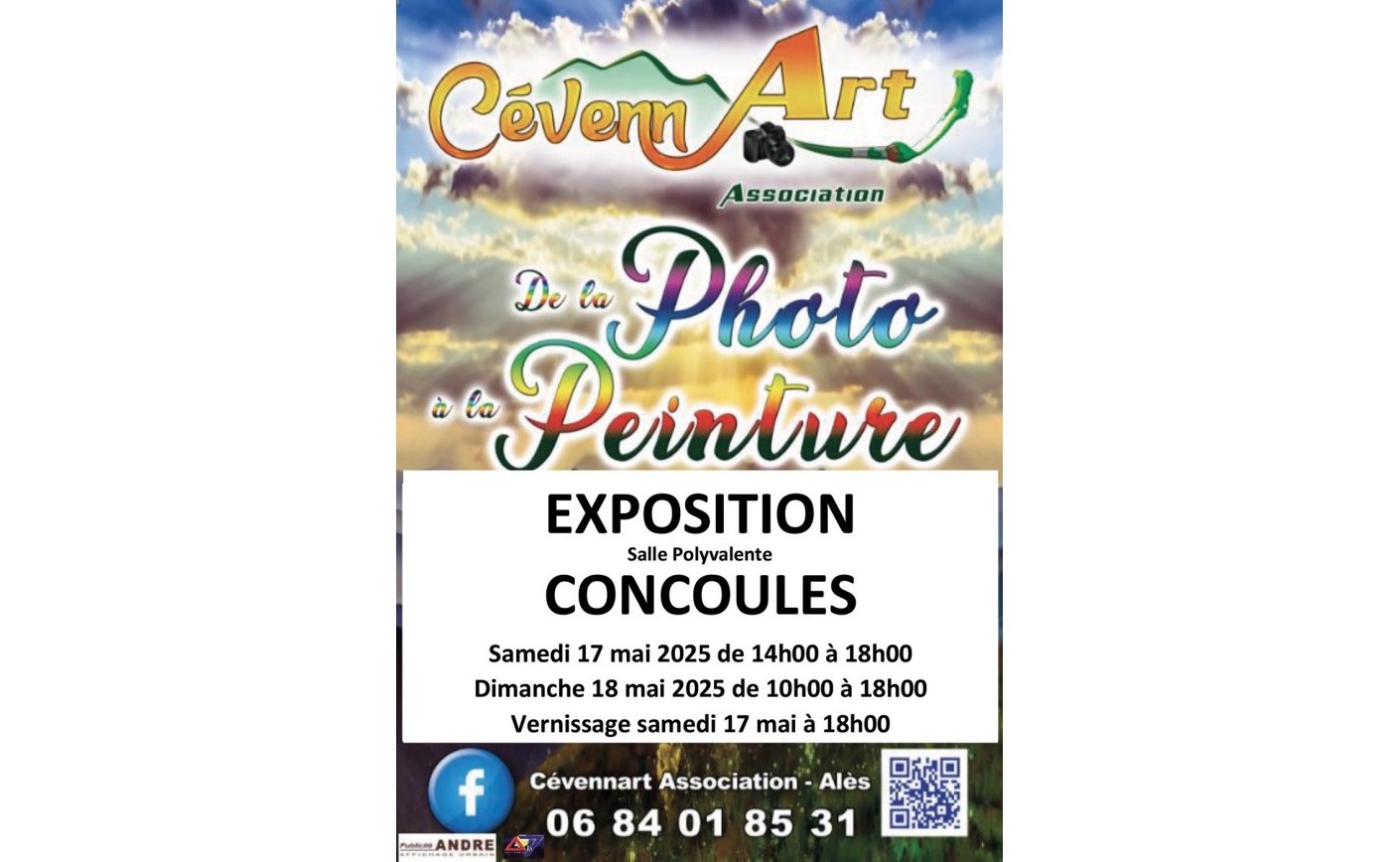 EXPOSITION – CONCOULES 17 & 18 mai