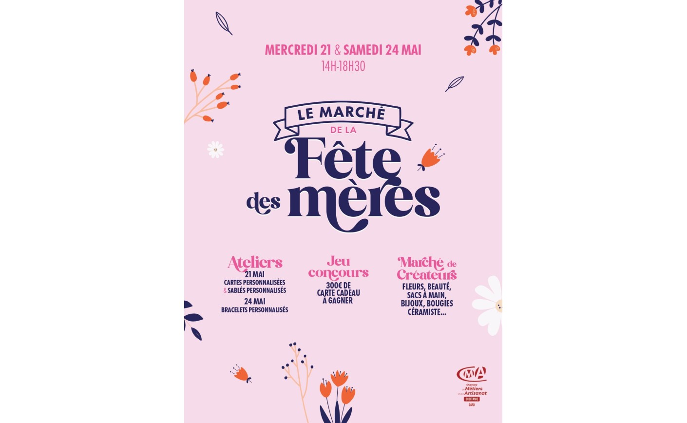 La Coupole & la CMA Gard célèbrent les mamans !