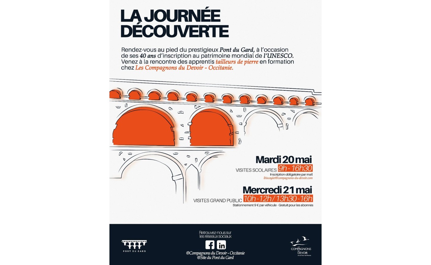 La journée Découverte - Pont du Gard