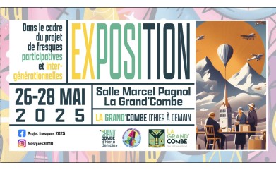 Fresques participatives : une ville en couleurs, une mémoire partagée - LA GRAND COMBE