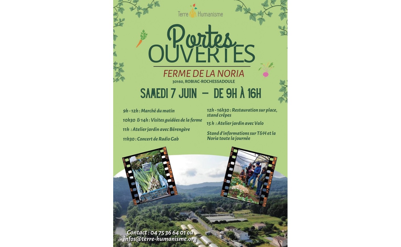 ﻿Journées portes ouvertes à la ferme de la Noria - ROBIAC-ROCHESSADOULE