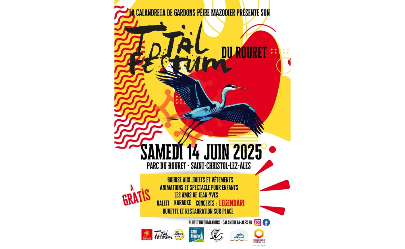 TOTAL FESTUM DU ROURET - ST CHRISTOL LES ALES