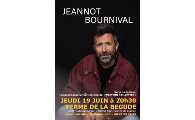 Spectacle JEANNOT BOURNIVAL - Saint Victor de Malcap