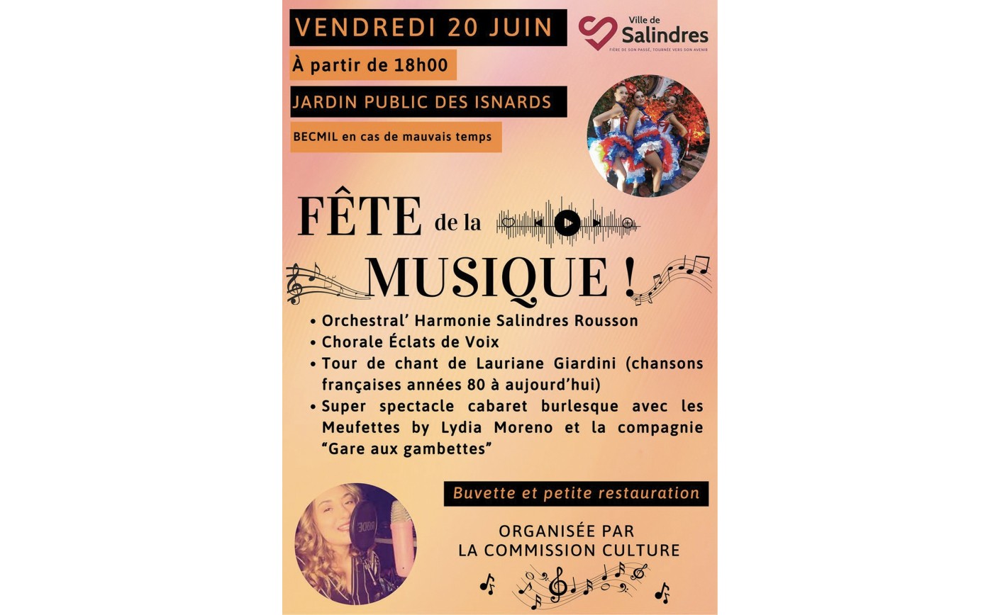 La Fête de la Musique s’invite à Salindres !