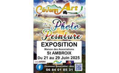 Exposition "De la photo à la peinture" - SAINT AMBROIX