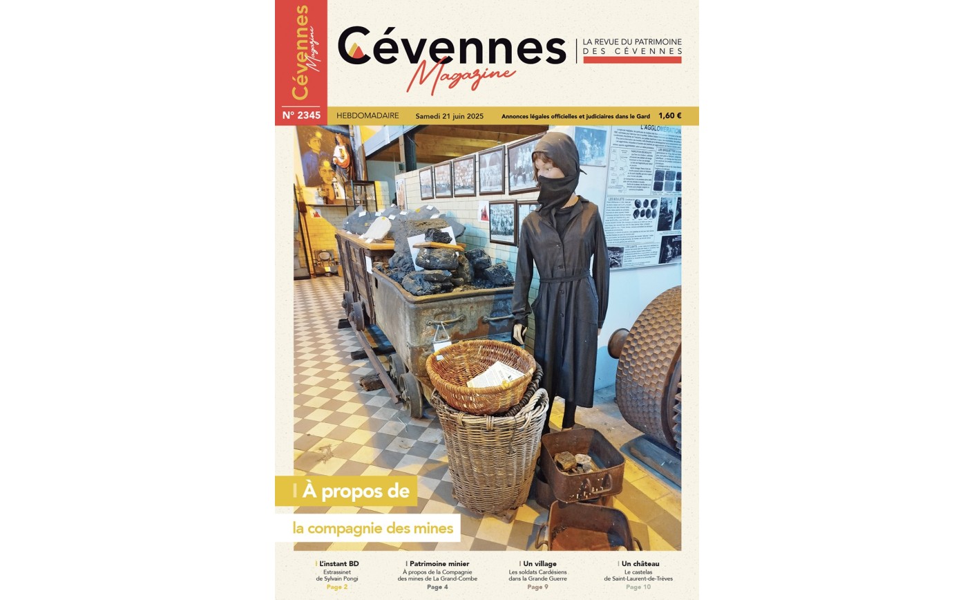 SOMMAIRE N° 2345 du samedi 21 juin 2025